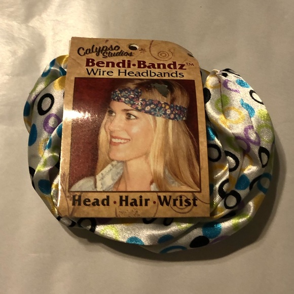 Bendi Bandz Wire Headband with Multicolored Circle - Picture 2 of 5